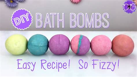 Diy Giant Fizzy Bath Bombs Easy Recipe Youtube