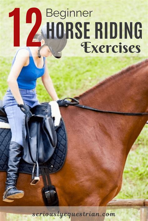 12 Beginner Horse Riding Exercises Seriously Equestrian