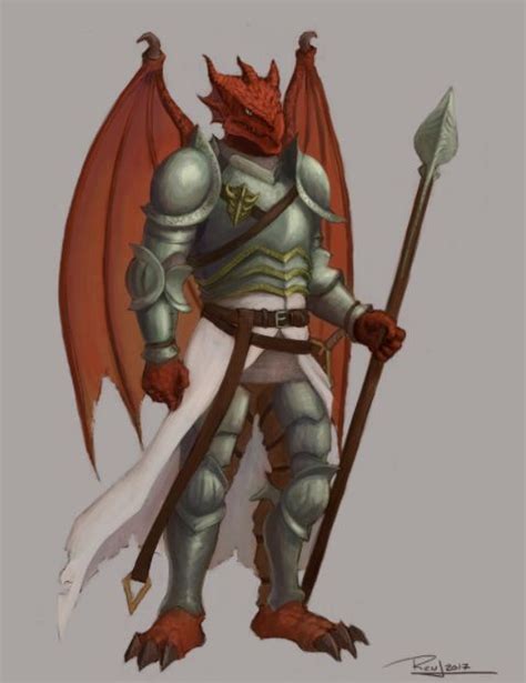 Dandd Dragonborn Warlord