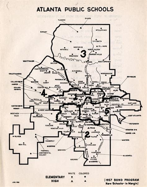 Atlanta Public Schools Map Draw A Topographic Map