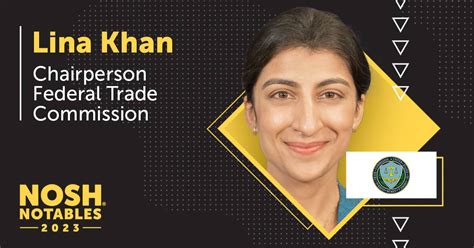 Lina Khan Chairperson Federal Trade Commission