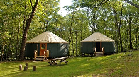 Our Yurt Village Is Composed Of 10 Yurts Circular Dwellings That Are