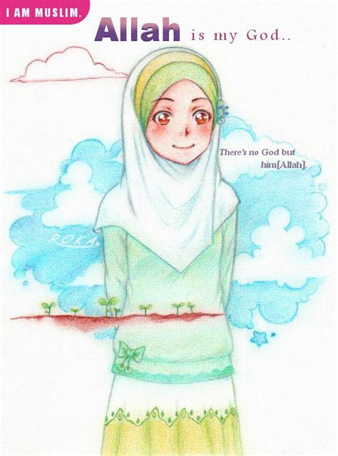 ~ Variasi Pena ~ Muslim Cartoon Cute 2