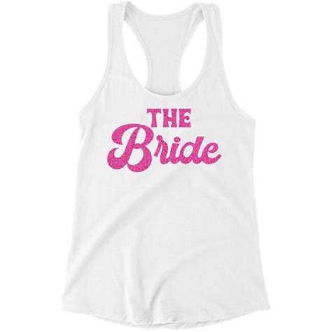 The Bride Retro Tank Top Personalized Brides