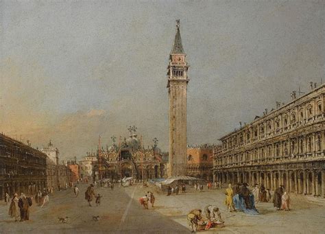 The Piazza San Marco With The Basilica And Campanile