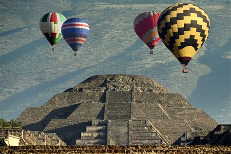 Teotihuacán Private Hot Air Balloon Flight Mexico City