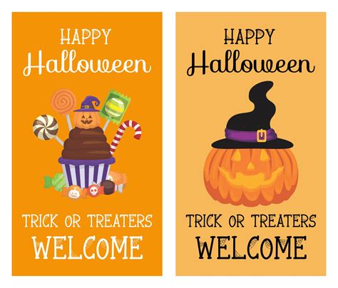 Trick Or Treat Printable Sign