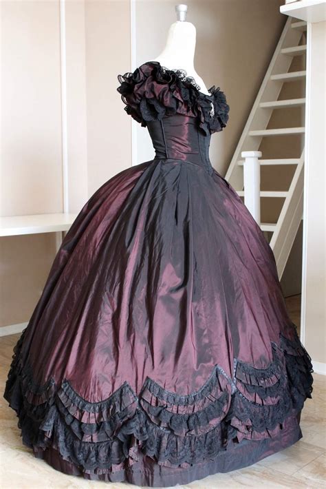 Victorian Ball Gown 1860 Model Stefania Secret Times