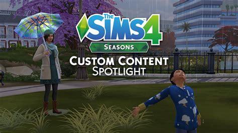 The Sims 4 Seasons Custom Content Spotlight