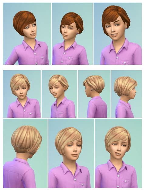 Side Bangs Hair For Boys At Birksches Sims Blog Sims 4 Updates