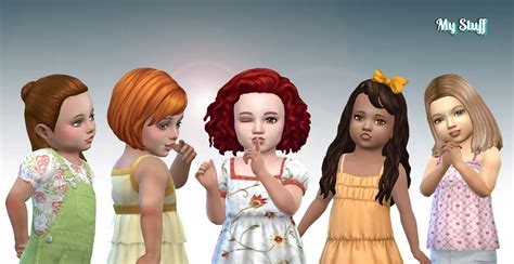 Sims 4 Cc Maxis Match Child Hair Kloswing