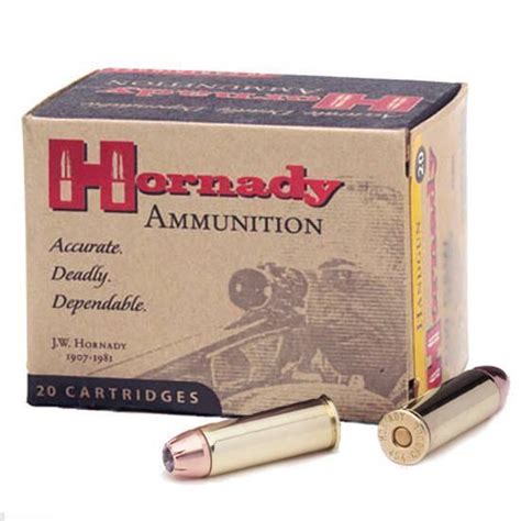 Hornady Custom Handgun Ammunition 45 Auto 200 Grain Jhp Xtp 20