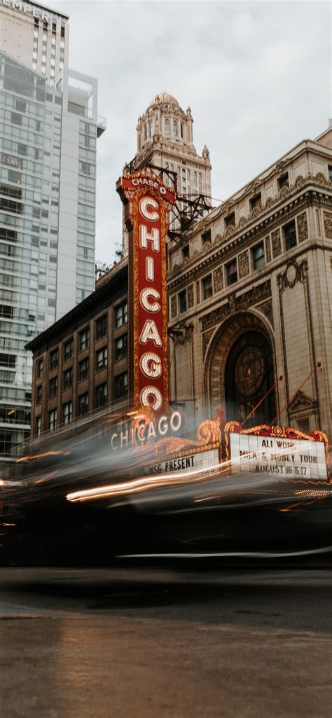 Chicago Theatre Iphone X Wallpapers Free Download
