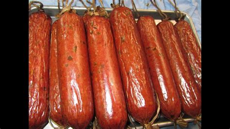 German bacon (bauchspeck) is made in many different ways according to various regions. deer salami recipe smoked