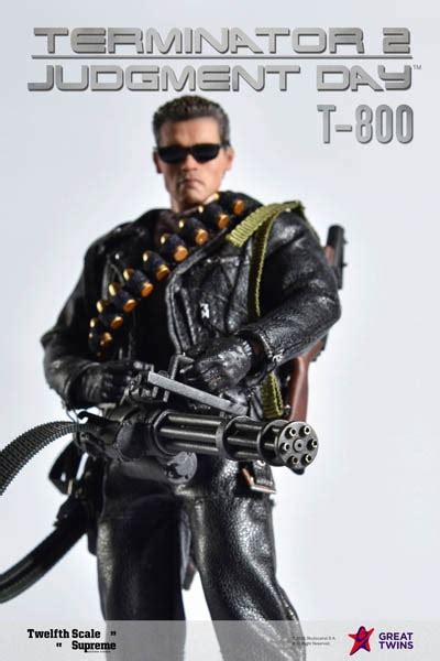 T 800 Terminator 2 Judgment Day Great Twins 112 Scale Figure