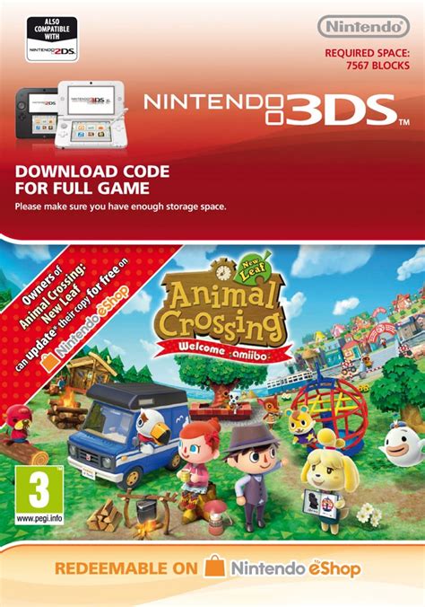 I was unable to access the eshop. Animal Crossing: New Leaf - Nintendo eShop Code zum ...