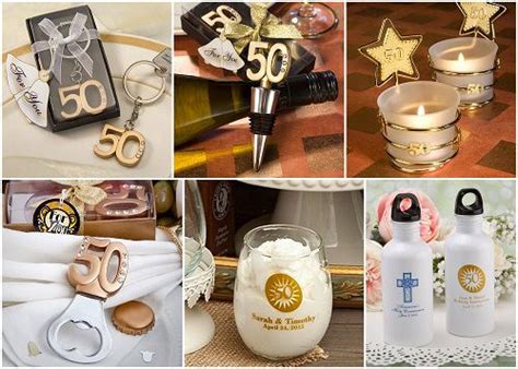 Celebrate Gold Wedding Anniversary 50th Wedding Anniversary Favors