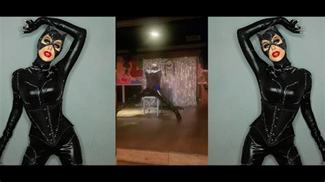Drew Ashlyn Catwoman Drag Performance Youtube