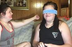 blindfolded