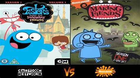 Cartoon Network And Nickelodeon Shows Foster S Home For Imaginary Friends And Making Fiends Youtube