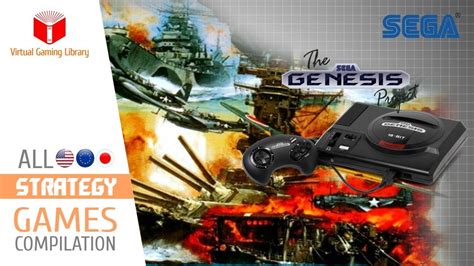 All Sega Genesismega Drive Strategy Games Compilation Every Game Us