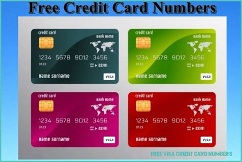 This Is Why Free Visa Credit Card Numbers Is So Famous Free Visa