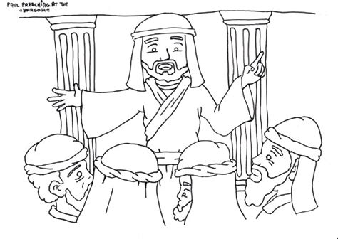 Paul And Barnabas Coloring Page At Free Printable