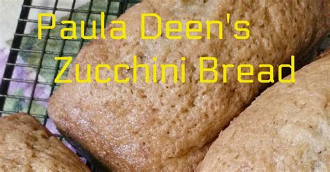 Paula's fish fry breading mix is easy to use and is great for baking or deep frying. The Better Baker: Paula Deen's Moist Zucchini Bread {New ...