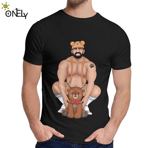 Man S T Shirt Daddy Bear T Shirt Barebeef Gaybear Gayart Gay Pride Lgbt