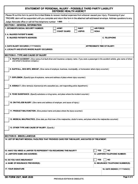 Dd Form 2527 Fill Out And Sign Online Dochub