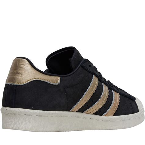 Adidas Originals Damen Superstar 80s Sneakers Schwarz
