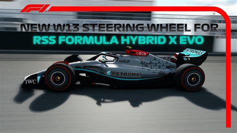 New W13 Steering Wheel For RSS Formula Hybrid X EVO YouTube