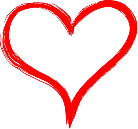 Hand Drawn Heart PNG Transparent | OnlyGFX.com