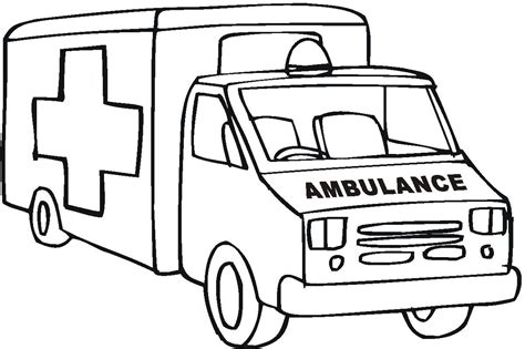 Clipart Ambulances To Print
