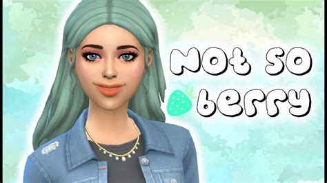 The Sims 4 Not So Berry Challenge Mint 1 Youtube