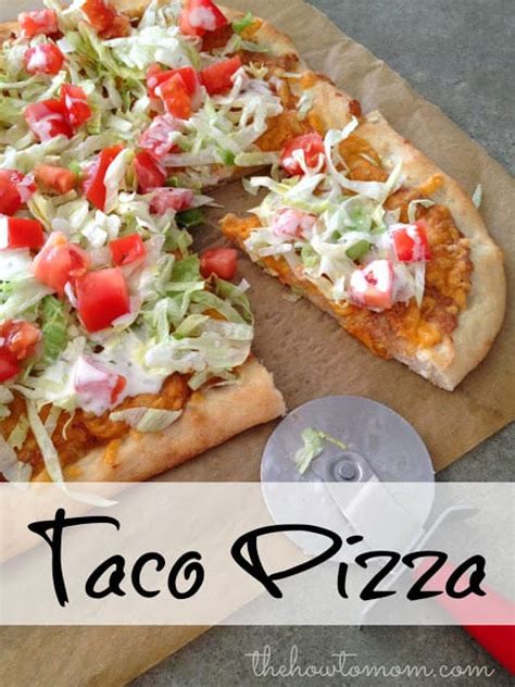 <p>we understand if you want to keep this indulgent dip all to yourself! Taco Pizza | The How To Mom