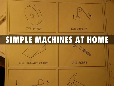 Simple Machines At Home By Michaelsutherland2003