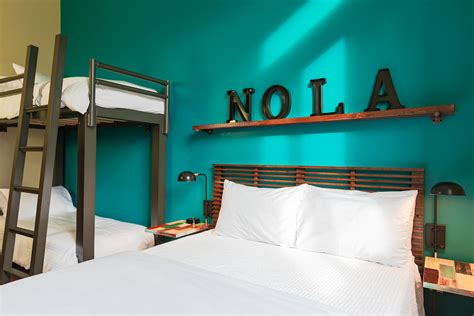 Adult Bunk Beds Modernize A New Orleans Hostel