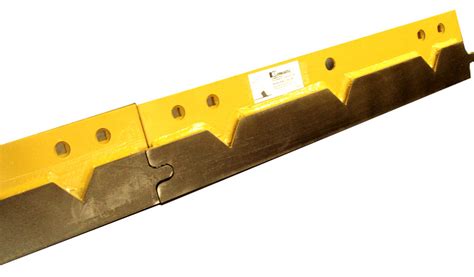 Interlocking Snow Plow Blades Including Kennametal Carbide Tungsten