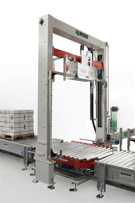 automatic strapping machine vr messersi packaging pallet vertical