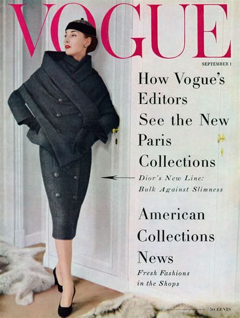 Christian Diors Most Famous Silhouettes In Vogue Vintage Vogue