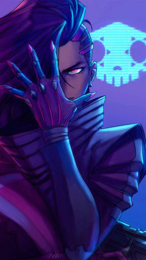 1080x1920 Sombra Overwatch Iphone 76s6 Plus Pixel Xl