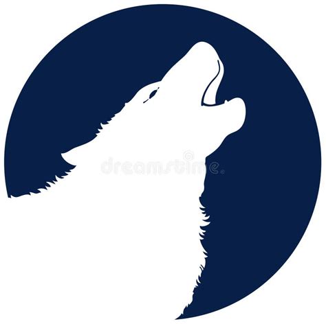 Wolf Howl Stock Vector Illustration Of Howl Vector 21633346
