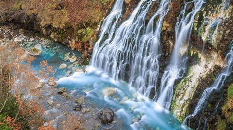 Japanese Waterfall Wallpapers Top Free Japanese Waterfall Backgrounds