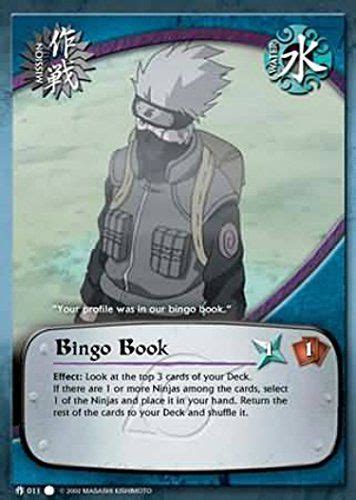 Naruto Bingo Book 011 The Path To Hokage Common Diamond Foil Click