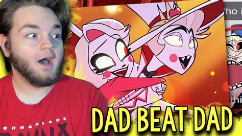 Dad Beat Dad Hazbin Hotel 1x5 Reaction YouTube