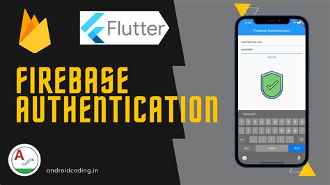 Flutter Firebase Authentication Tutorial