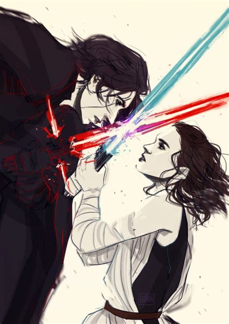 Elithien “another Reylo Commission Complete Thank You Cassandra For Your Patronage” Reylo
