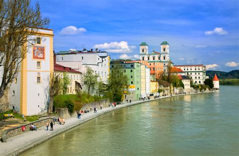 Passau germany, thecity of three rivers, was shaped by the three rivers that converge there. 14 Best Things To Do In Passau Germany - Linda On The Run