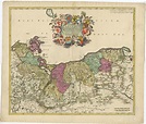 Antique Map of Pomerania by Covens & Mortier (c.1730) | eBay